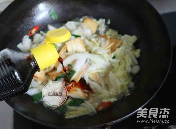 Cabbage Tofu in Clay Pot recipe