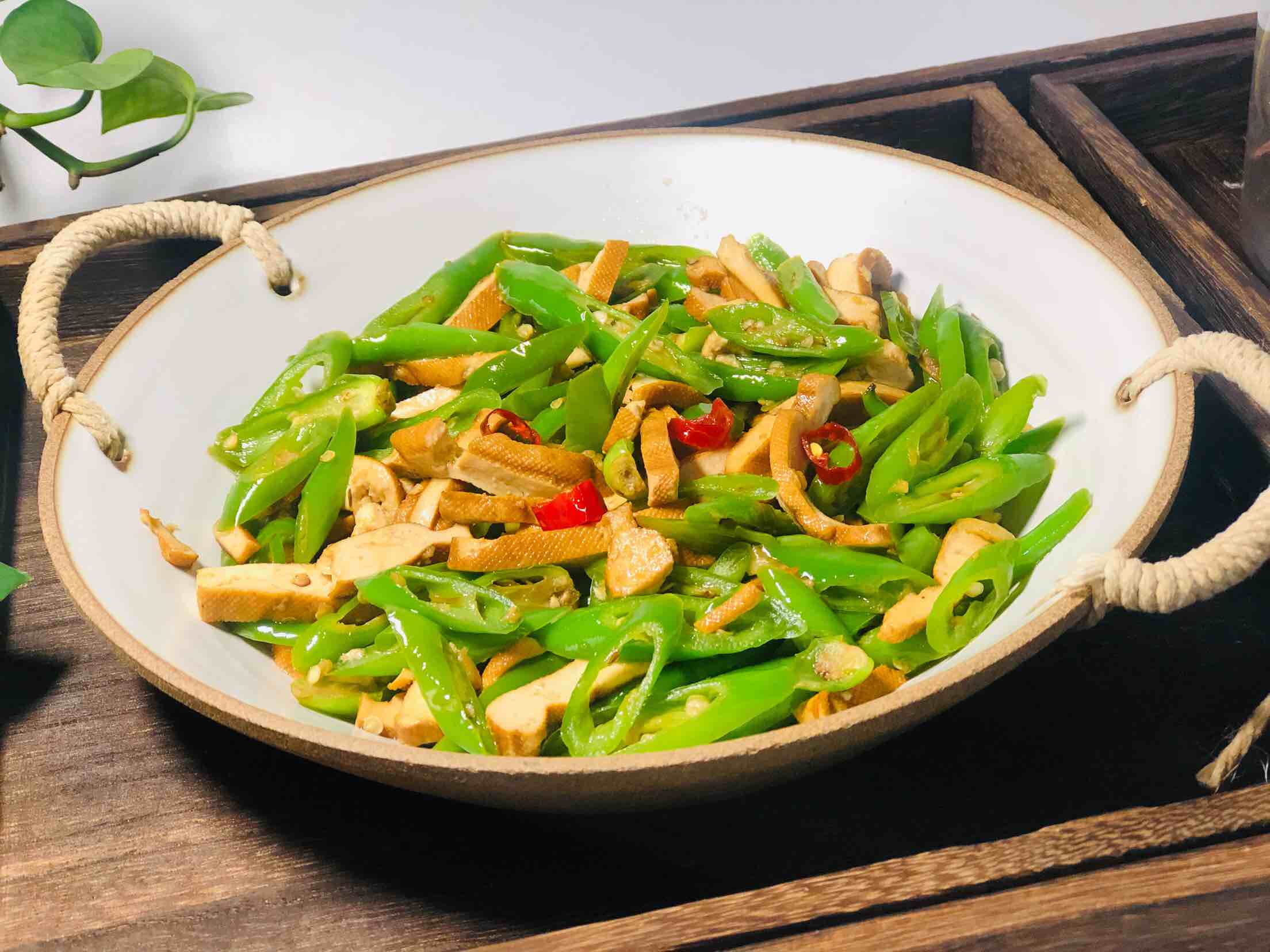 Stir-fried Green Peppers recipe