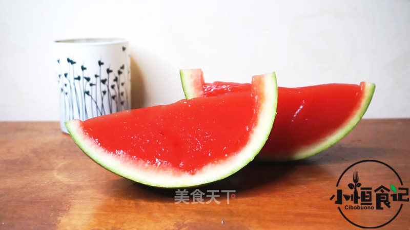 Watermelon Pudding-cooling and Nourishing recipe