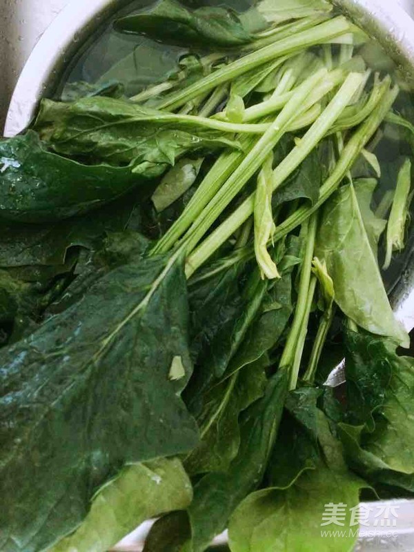 Peanut Spinach recipe