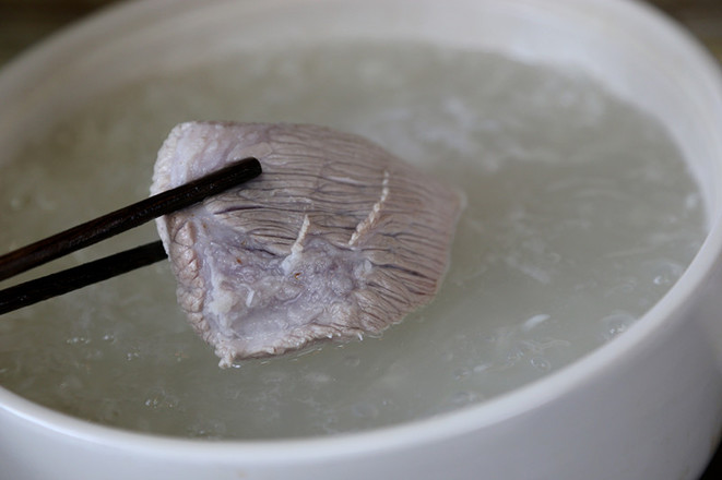 Congee with Scallops, Preserved Egg and Lean Meat recipe