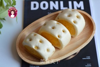 Pumpkin Two-color Dongdong Bun recipe