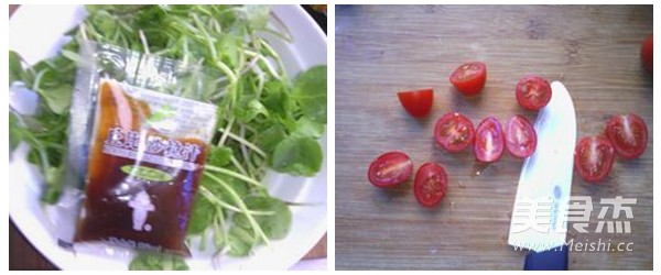 Radish Sprouts Salad recipe