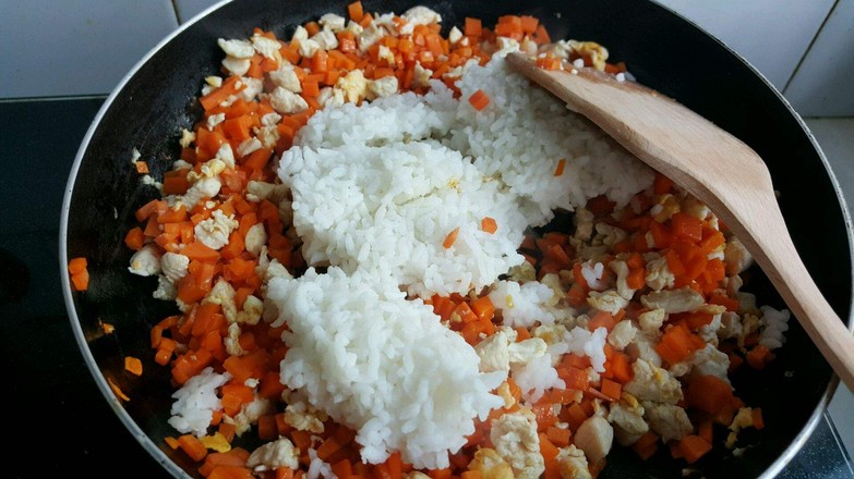 The Reversal of The Leftover Rice-fried Rice with Pepper Jelly recipe