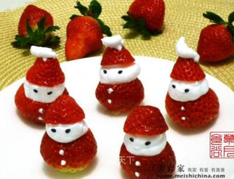 Strawberry Snowman recipe