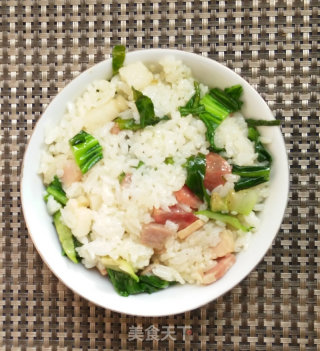 Shanghai Vegetable Rice Well-off Edition recipe