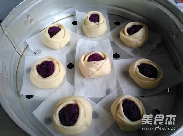 Purple Core White Rose recipe