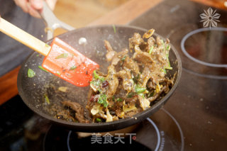 Spicy Cumin Beef Strips recipe