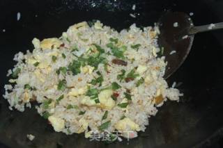 Fried Rice with Mushroom Sauce recipe