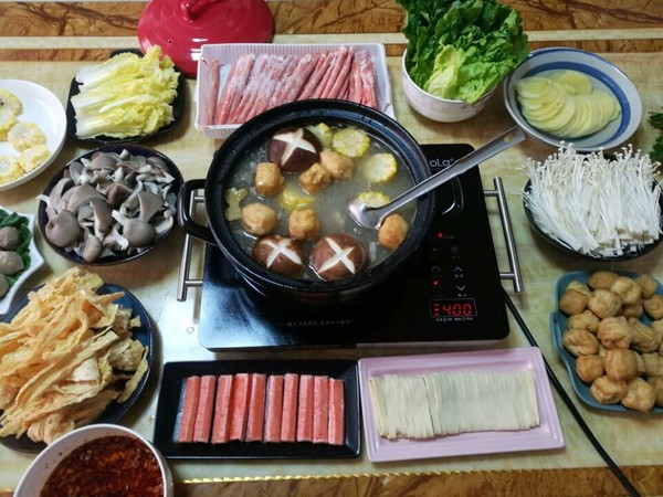 Pork Bone Soup Hot Pot recipe