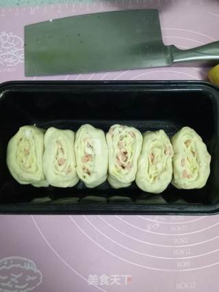 #aca烤明星大赛# Scallion Ham Cheese Meal Pack recipe