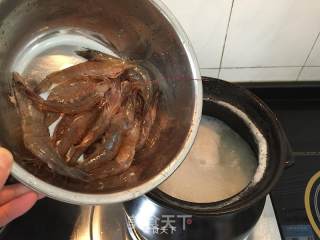 Chicken Soup Agaricus, Abalone and Shrimp Congee recipe