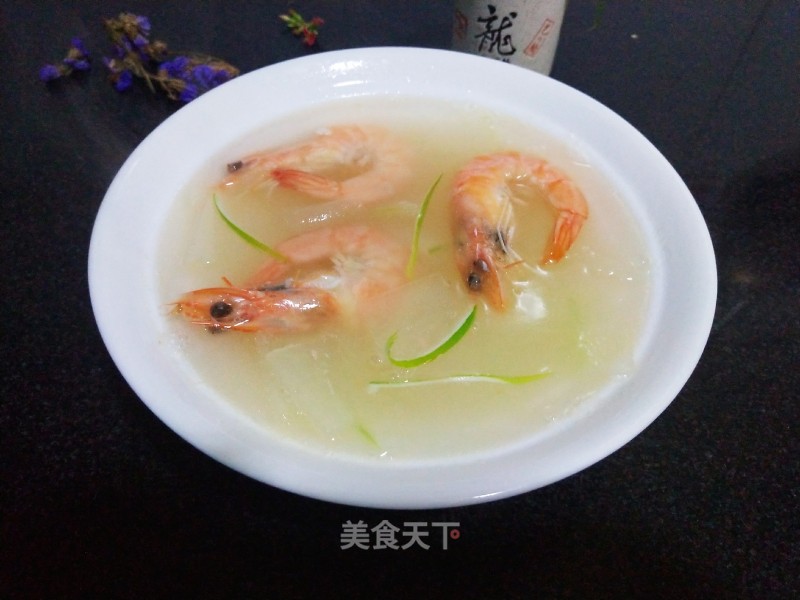 Winter Melon Prawn Soup recipe