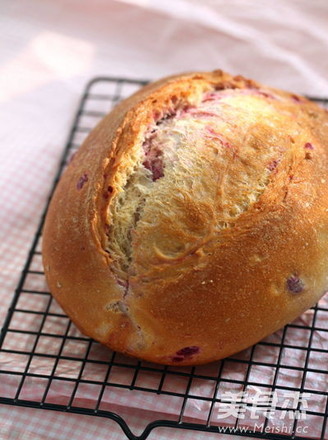 50% Whole Wheat Purple Sweet Potato Bread recipe