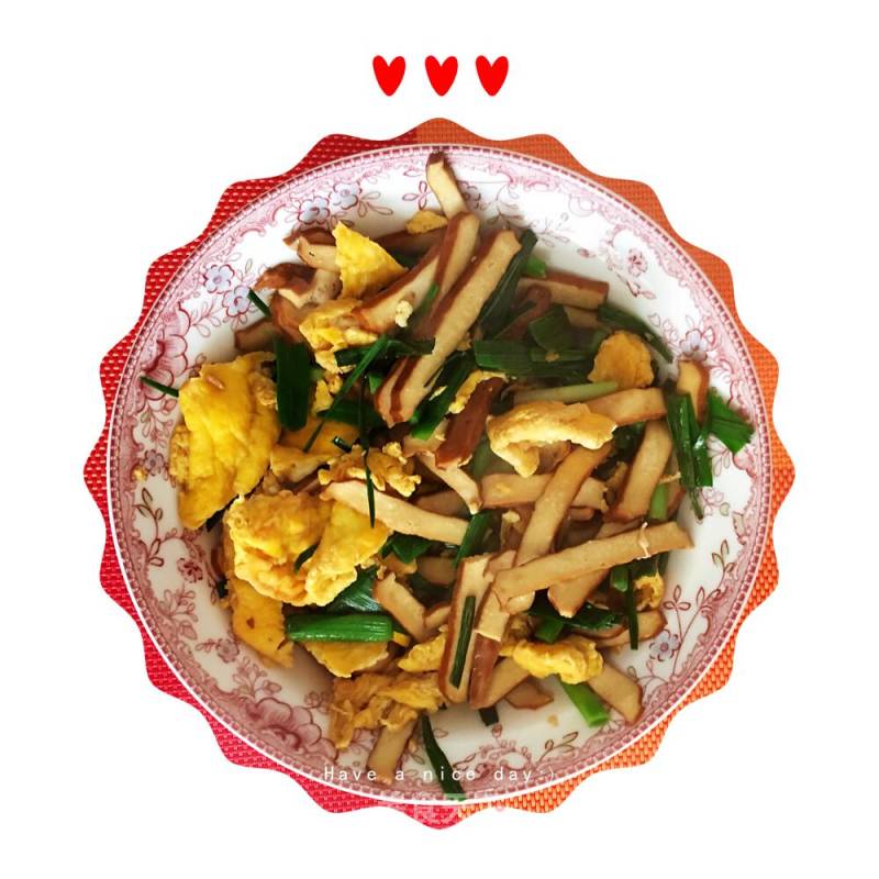 Stir-fried Garlic and Egg recipe