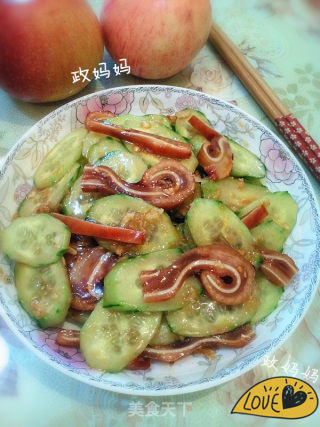 Pork Ears Mixed with Cucumber recipe