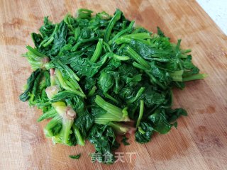 Garlic Spinach recipe