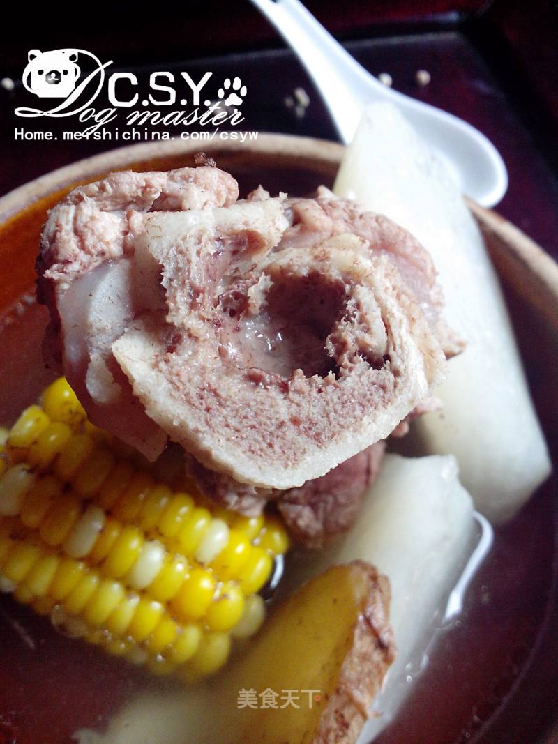 [autumn, The Attractive Aroma of White Radish] White Radish Corn Soup recipe