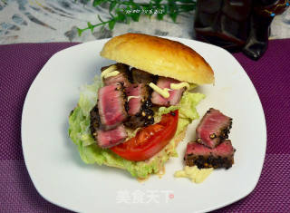 Thousand Island Beef Burger recipe