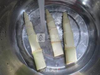 Bacon Edamame Boiled Whip Bamboo Shoots recipe