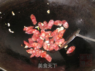 [beautiful, I Am The Master]-stir-fried Pork with Chinese Sausage recipe