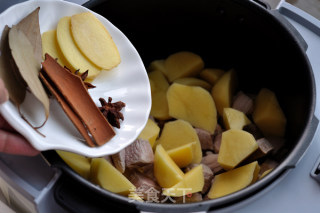 Pressure Cooker Beef Stew with Potatoes recipe