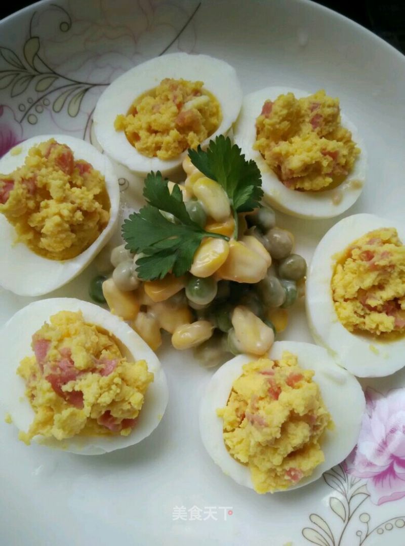 [trial Report of Chobe Series Products] Teriyaki Salad Egg Cup recipe