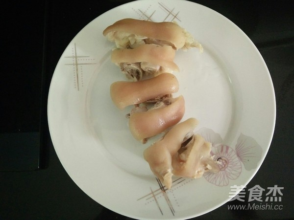 Lazy Version of Sha Ginger White Sliced Pork Knuckle recipe