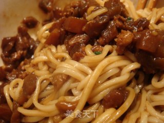 Combination of North and South Edition ~ Minced Meat and Eggplant Fried Noodles recipe