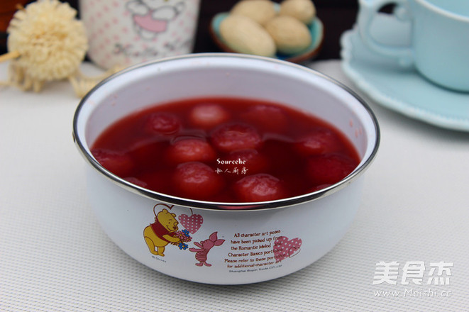 Blackcurrant Winter Melon Balls recipe