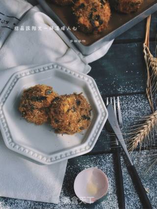 #四session Baking Contest and It's Love to Eat Festival#seaweed and Pork Floss with Small Shells recipe