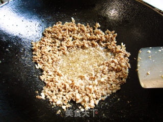 Stir-fried Beans with Green Pepper and Minced Pork recipe