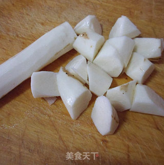 #御寒美食# Braised Yam with Tendon, Head and Brain recipe