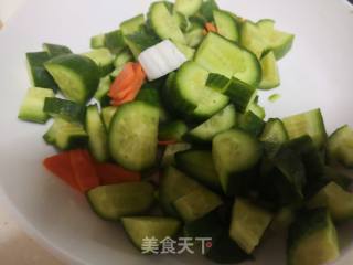 Cold Fruit Cucumber recipe