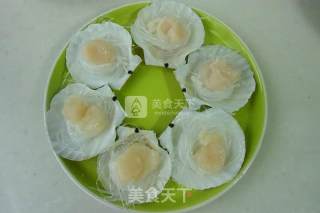 Steamed Scallops with Garlic Vermicelli recipe