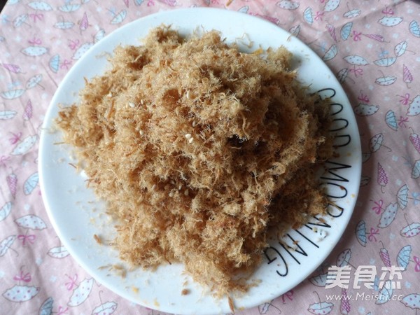 Egg Yolk Pork Floss recipe