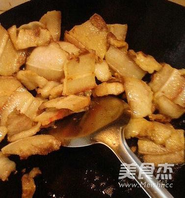 Onion Twice-cooked Pork recipe
