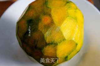 Steamed Japanese Squash with Red Dates recipe