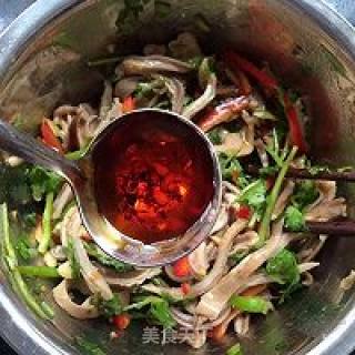 Cold Pork Belly Shreds recipe