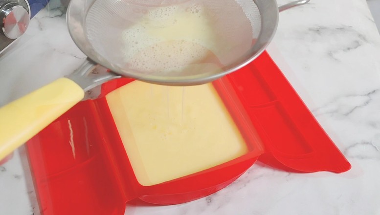 The Homemade Method of Steamed Egg with Tofu with Minced Meat, Delicious, Smooth and Tender recipe