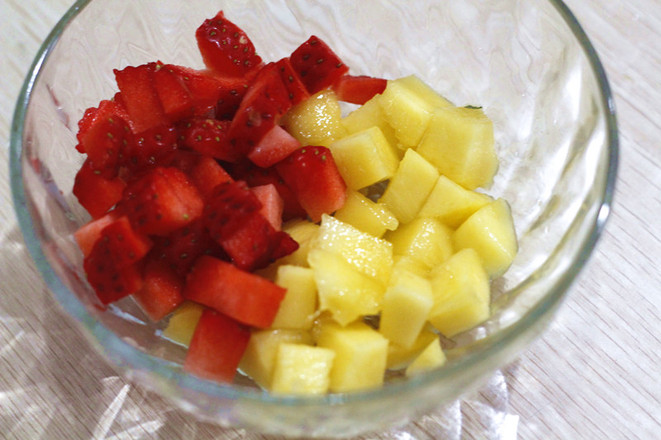 Fruit Pudding recipe