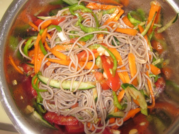 Refreshing Soba recipe