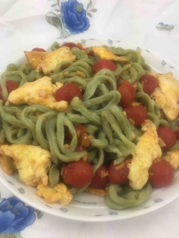 Tomato and Egg Noodles recipe