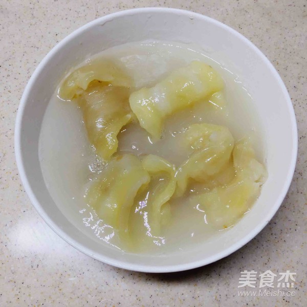 Scallop Flower Maw Pork Bone Soup [with Flower Maw Soaking Hair] recipe