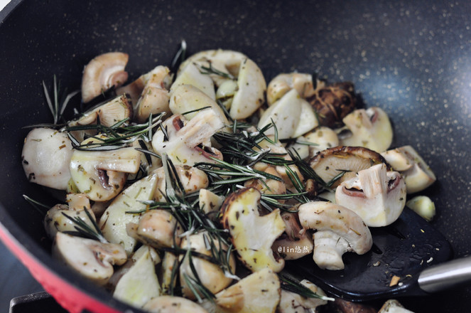 Roasted Mushrooms with Herbs recipe