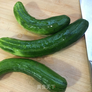 Clam King Mix with Cucumber Strips recipe