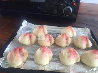 Peach Shaped Bread recipe