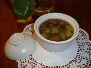 Green Radish Beef Soup recipe