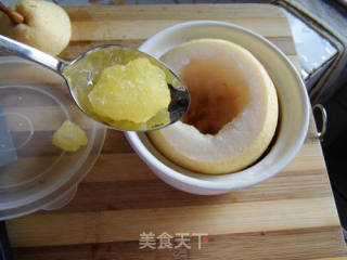 Golden Autumn Gives Coolness to Solve Autumn Dryness—————[chuan Bei Rock Sugar Stewed Sydney] recipe