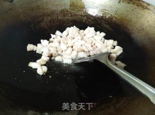 【peas Diced Pork】 recipe